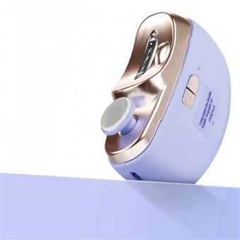 Corta-unhas elétrico recarregável BAYKAR para bebés e crianças | Multifunção | QT705 - Roxo - 1