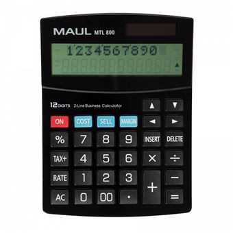Calculadora MAUL MTL 800 | Preto - 1