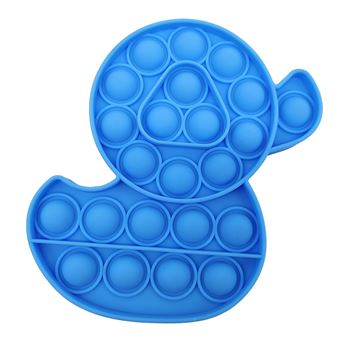Brinquedo Anti Stress Lionvolant Push Pop Bubble Sensory Fidget Toy - Pato Azul - 1