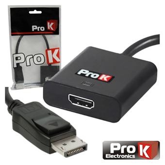 Cabo Displayport Prok Macho / Hdmi Fêmea - 1