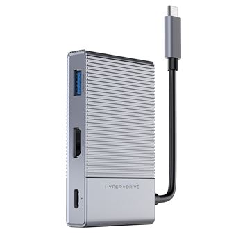 Base & Duplicador de Portas HyperDrive HD-G206 | Alumínio - 1