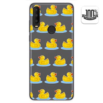 Capa Tumundosmartphone de Gel Transparente para Alcatel 3X 2020 Cartoon Duck design - 1