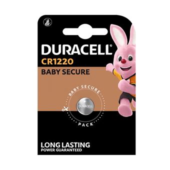 Pilha de Lítio 3V Duracell CR1220 Silver - 1
