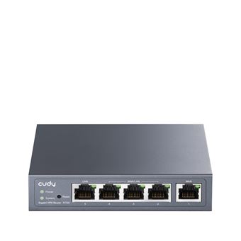 Router com Fio Cudy Gigabit Multi-WAN VPN Router | Cinzento - 1