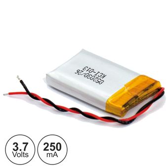 Bateria Li-Po 3.7V 250mAh - 1