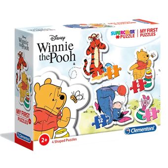 My First Puzzles Super Color Clementoni - Winnie the Pooh - 1