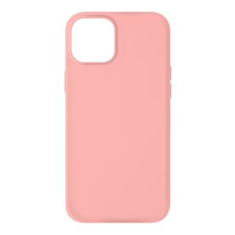 Capa de Silicone com Acabamento Semi-rígido Soft-touch Avizar para iPhone 13 Mini - Rosa - 1