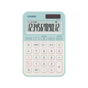 Calculadora Básica Casio MS-20YC | Verde claro - 1