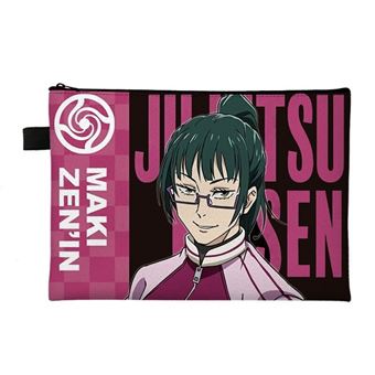 Porta Documentos Sunny Holiday Jujutsu Kaisen Maki - Rosa - 1