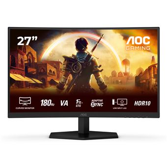 Monitor Gaming AOC C27G42E | LED | FHD | 1 ms | 180 Hz | 27" | E - 1
