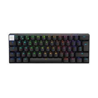 Teclado Gaming Wireless Logitech G PRO X 60 | Idioma: Espanhol | Preto - 1