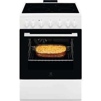 Fogão Electrolux Fogão vitrocerâmica LKR620066W de 600 mm | 60 cm | 4 Zonas | A | Branco - 1