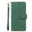 Capa Magunivers para Samsung Galaxy S10| PU |superfície de losango com suporte e alça - Verde_1
