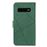Capa Magunivers para Samsung Galaxy S10| PU |superfície de losango com suporte e alça - Verde_2