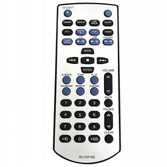 Controlo Remoto Dishiqing para reprodutor de CD de áudio Kenwood RC-F0513E K-525-B K-32 | Branco - 1