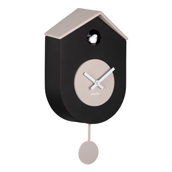 Relógio de Parede Karlsson KA6026BK | Preto, Cinzento - 1