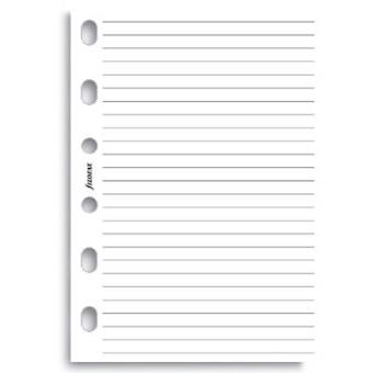 Filofax White Ruled Notepaper - 1