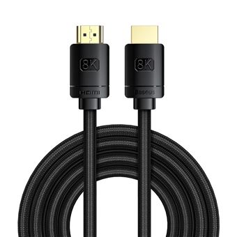 Cabo BASEUS CAKGQ-L01 HDMI 8K para HDMI 8K | 3m - Preto - 1