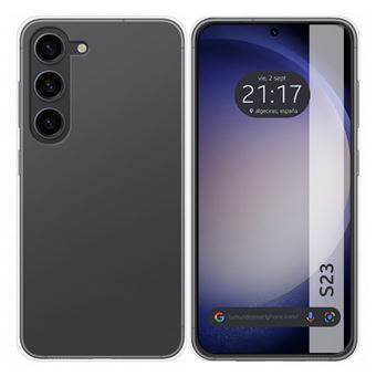 Capa Tumundosmartphone de TPU de gel de silicone transparente para Samsung Galaxy S23 5G - 1