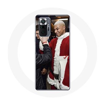 Capa Maniacase para Xiaomiredmi Note 10 Pro Futebol Mbappé Feliz Natal - 1