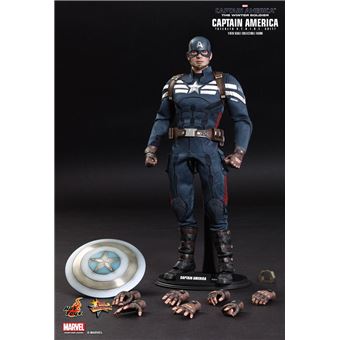 Figura Hot Toys MMS242 - Marvel Comics - Captain America : The Winter Soldier - Captain America Stealth S.T.R.I.K.E. Suit Version - 1