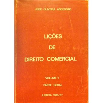 Direito comercial, vol. i, parte geral. - 1