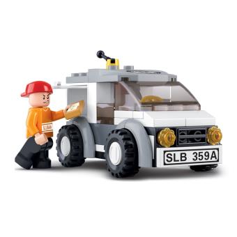 Jogo de Construção Sluban Aviation Express Car Miniatura 75 Pcs - 1