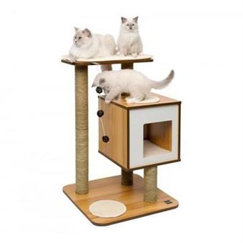 Arranhador para Gato Hagen V-Base Vesper Faia - 1