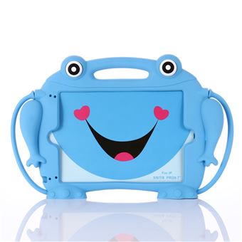 Capa Magunivers de Silicone Crianças Sapo 3D Azul para Apple iPad 9.7 2017/9.7 2018/iPad 6 - 1