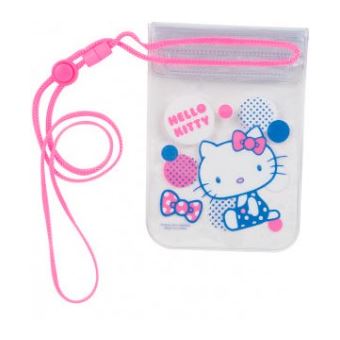Bolsa para Telemóvel em Vinil Hello Kitty Dot - 1