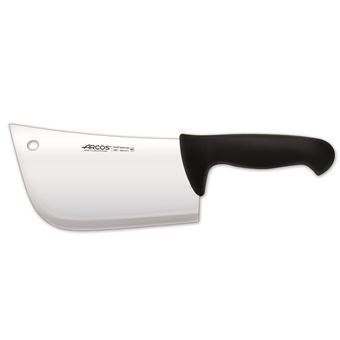 Cutelo Arcos - Prof 296125 de Aço Inoxidável Nitrum e Punho Polipropileno Ergonómico Preto e Chapas de 19 cm e 4 mm Espessura - 1