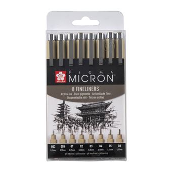 Caneta Fineliner Sakura Pigma Micron - 1