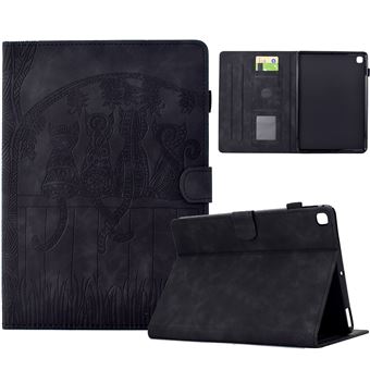 Capa ZURSANA para iPad Air 3 (3ª geração, 2019) e iPad Pro de 10,5 " (2017) | Flip | Estampado de Gatos | Suporte Ajustável | Preto - 1