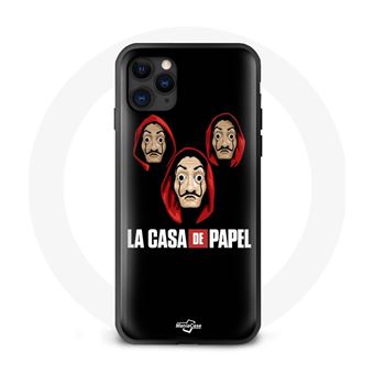Capa Maniacase para Iphone 13 La Casa de Papel Faces Mascarars - 1