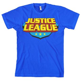 T-shirt Justice League Classic Logo | Azul | S