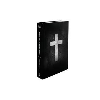Bíblia Acf, Soft Touch, Capa Dura, Cruz Branca, Leitura Perfeita - 1