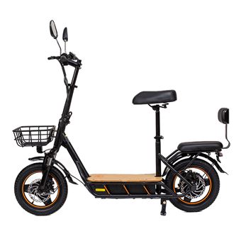 Trotinete Elétrica Kukirin KUGOO C1 Pro | 26AH | Potência 500W | Bateria 48V 26AH | Autonomia 100KM | Freio de Disco | Preto - 1