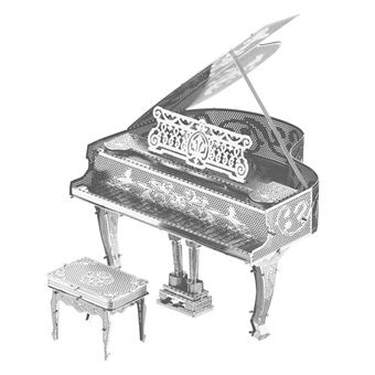 Puzzle Metal HSMY 3D DIY M12204 - piano - 1