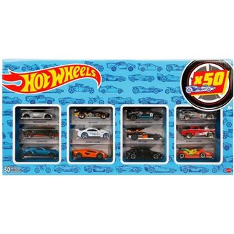 Pack de 50 carros variados Mattel Hot Wheels - 1