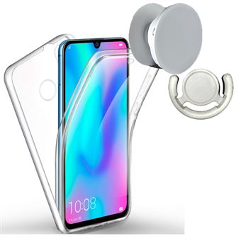 Kit Capa 3x1 360º+ 1 PopSocket + 1 Suporte PopSocket Phonecare para Xiaomi MI A2 Lite Anti-Impacto Branco e Transparente - 1