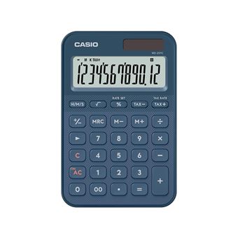 Calculadora Básica Casio MS-20YC | Azul marinho - 1