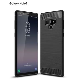 Capa Carbon Gel TPU Carbono Multi4you para Samsung Galaxy Note 9 - Preto - 1