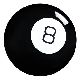 Boneco temático para crianças Mattel Magic 8 Ball Preto - 1