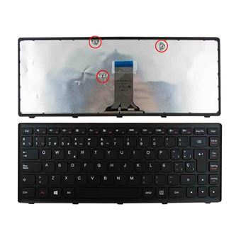 Teclado para Computador Portátil Lenovo Flex 14 G400S - 1