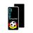 Capa Hapdey para Xiaomi Mi Note 10 - Note 10 Pro - CC9 Pro | Silicone Flexível em TPU | Design Alemanha, bandeira e futebol - Transparente_2