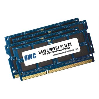 módulo de memória OWC 8566DDR3S16S  16 GB DDR3 1066 MHz Azul - 1