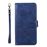 Capa Magunivers para Samsung Galaxy S10| PU |superfície de losango com suporte e alça - Azul_1