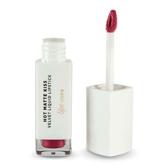 Batom Andreia Hot Matte Kiss - Velvet Liquid Lipstick 10 Addictive Profissional - 1