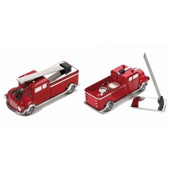 Carro Bombeiros TROIKA com Régua/Compatimento e Íman para Clips - 1