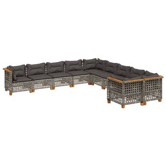 Conjunto de Mobiliário de Exterior VidaXL 3262053 - 1